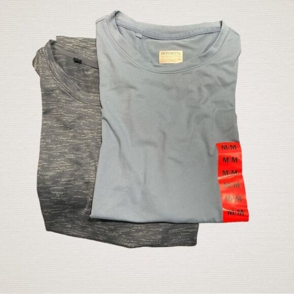 Pack of 2 Mondetta shirt sleeve shirt size Medium - Picture 2 of 6